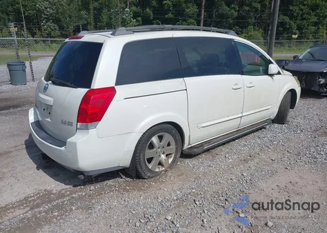 2004 Nissan Quest 3.5 Se z USA, uszkodzony, nr VIN 5N1BV28U94N345156